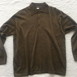 Barneys New York collared Wool longsleeve